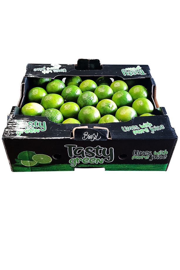 Lime Limon 1 Kasa 4,5 Kg. Misket Limonu Orijinal Lime Yeşil Limon Ithal Lime 1 Koli Taze Lime - 1