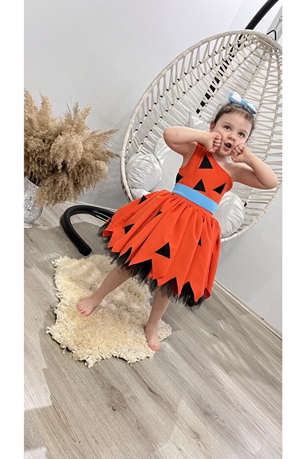 Taş Devri Çakıl Kostümü - 1