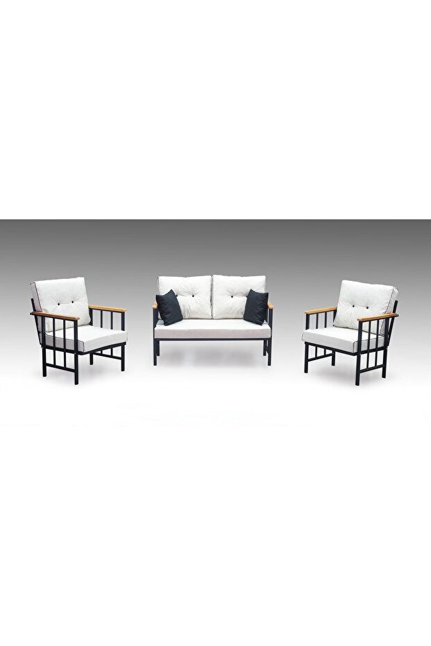 Melis Krem Bej Set - 1