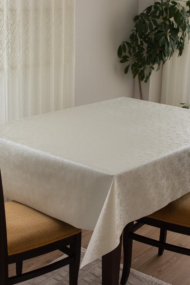 Lined Erasable Hygienic Oilcloth PVC Tablecloth 514-51