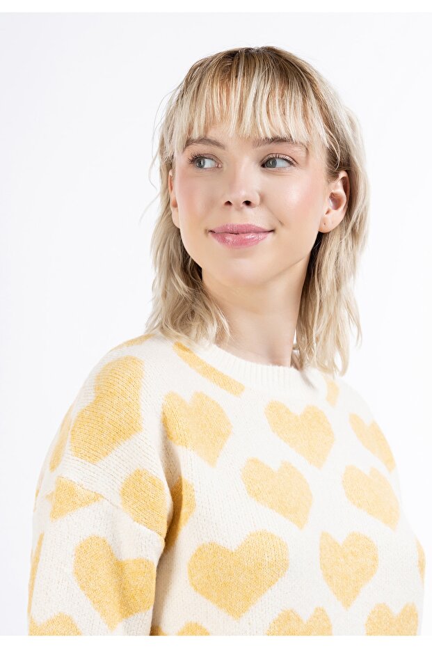 Pullover Strick blond - 4