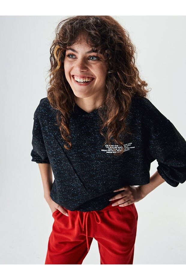 Kırcıllı Sweatshırt - 2