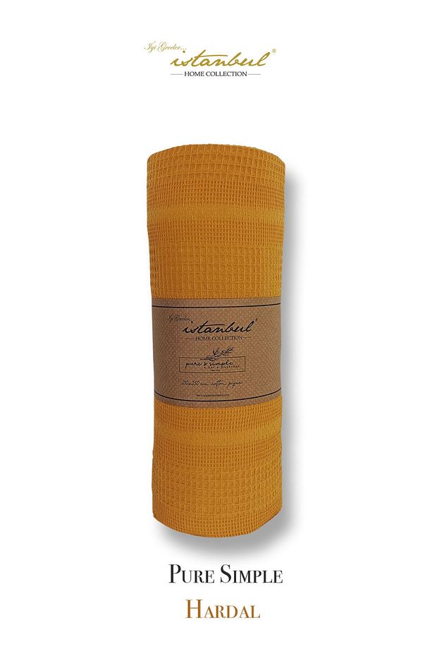 Pure Simple Tek Kişilik Pike 160x230 Cm - Hardal - 1