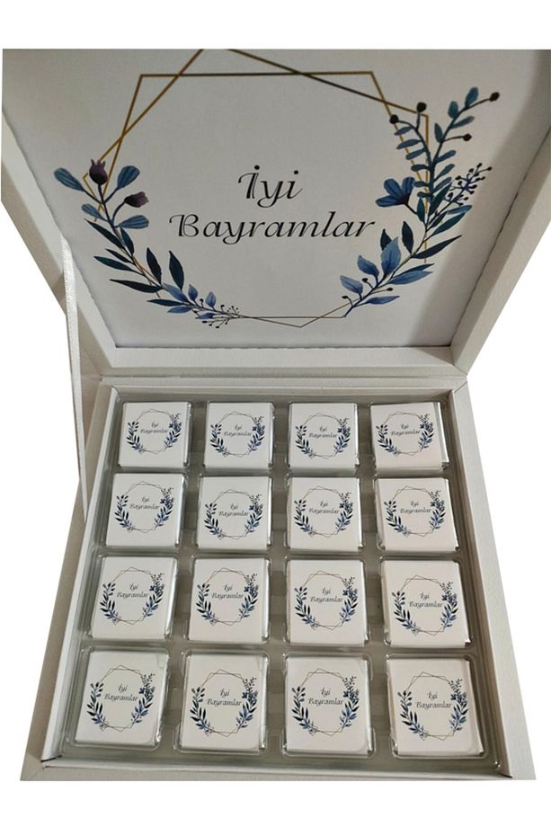 Bayram Çikolatası Madlen Çikolata Kutusu 64'lü(pelit Valonia) - 2