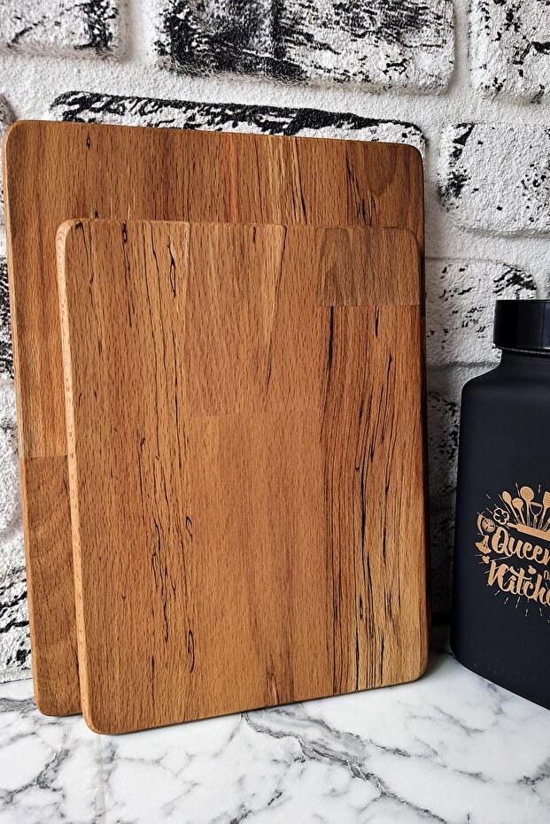 Beech Cutting Board 2-Piece Presentation Serving Plate