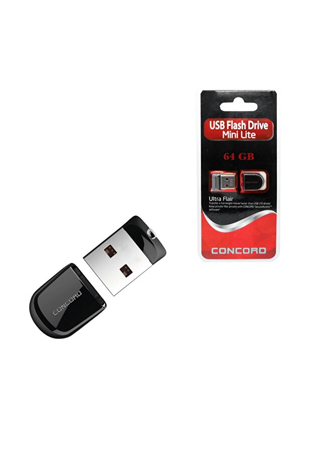 64 Gb Mini Lite Usb Flash Bellek - 1