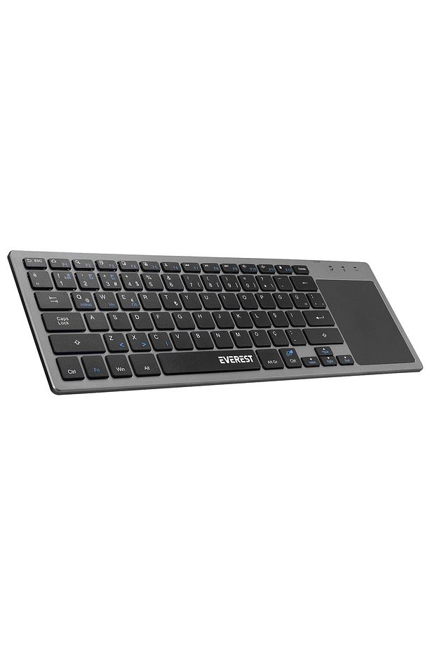 Ekw-61 Bluetooth Klavye 2.4ghz Wifi Toucpad Mouse Qmac/win/android/ıos Kablosuz Tv Uyumlu - 4