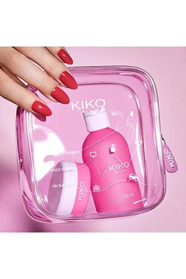 Mini Şeffaf Makyaj Çantası - 3