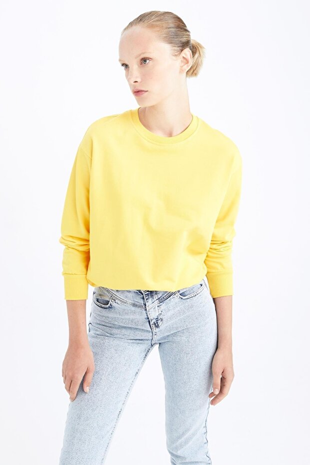 Φούτερ Regular Fit Crew Neck - 1