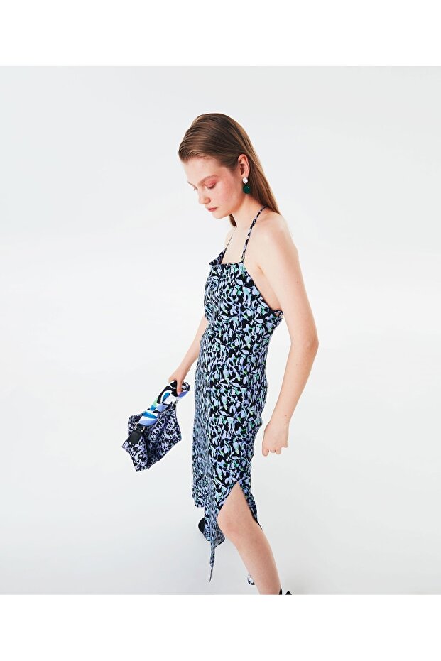 فستان ميدي منقوش - 2