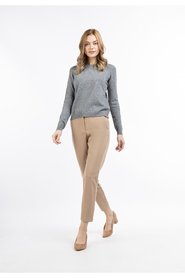 Klassik Strick Pullover markani - 1