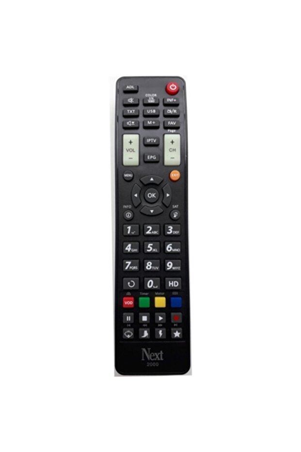 Next 2000 Hd Fta Minix Orjinal KALI MUADİL YAZI LOGO YOK Kumanda - 1