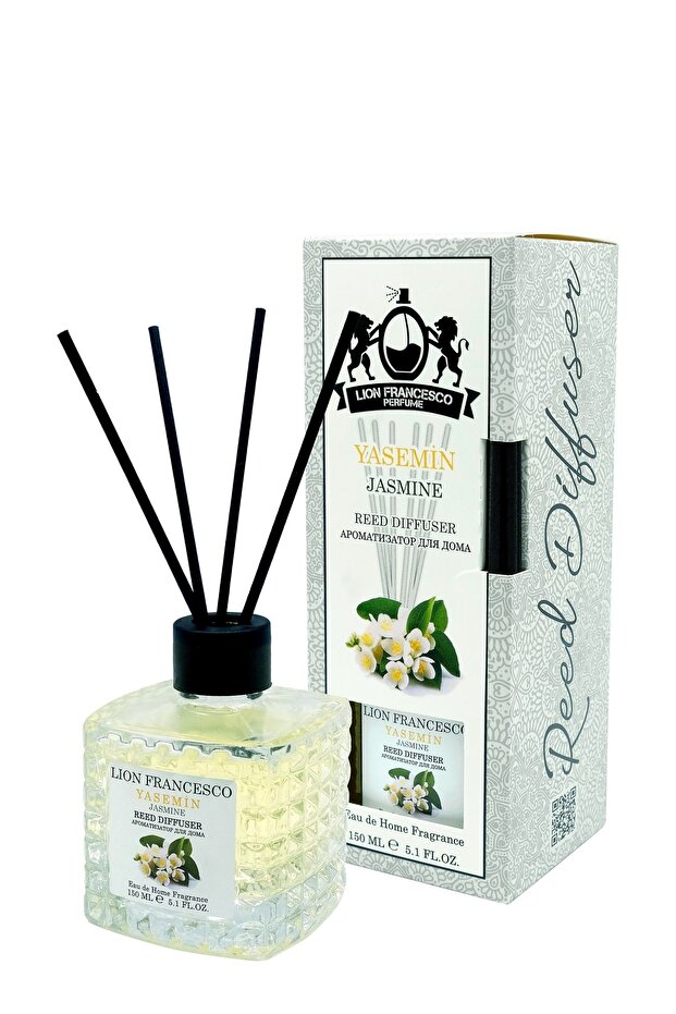 Reed Diffuser Jasmine Bambu Çubuklu Oda Kokusu 150ml - 1