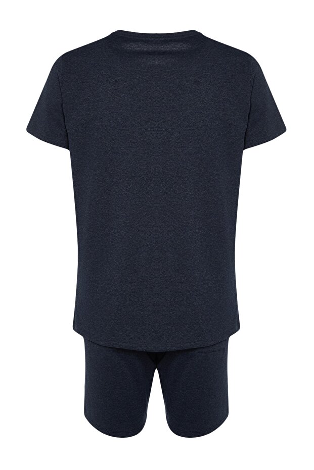Indigo Regular Fit Yazlık Şortlu Pijama Takımı TMNSS23PT00038 - 8