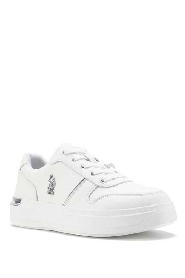 Alka White Comfortable Sole Women's Sports Shoes