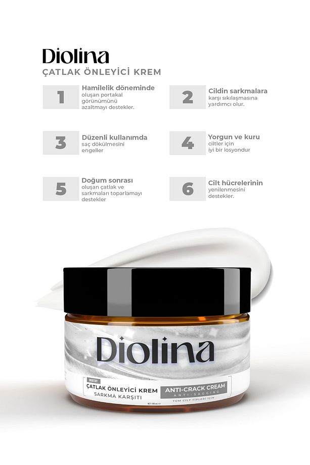 Çatlak Önleyici Bakım Kremi Doğum Sonrası Çatlaklar Ve Belirgin Çatlaklara Özel 100ml - 2