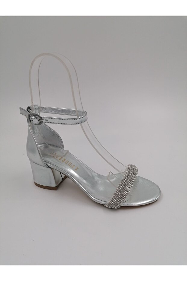 Pantofi de rochie de seară Silver Stone - 1