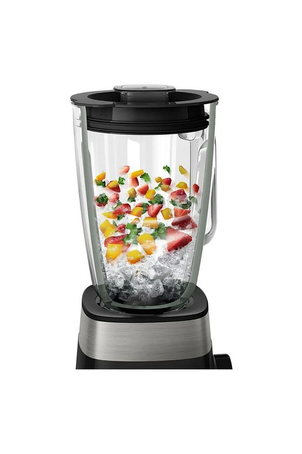 Mutfak Robotu Seti Çok Amaçlı Blender Set Siyah Cam Hazneli Smoothie - 3