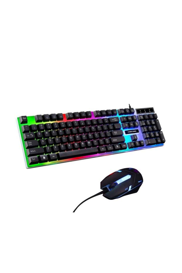 C-56 Led Gaming Klavye Mouse Seti - 2