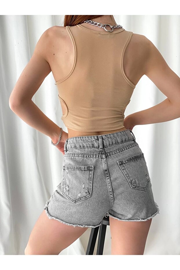 Halter Cro with Low-cut Sides - 2