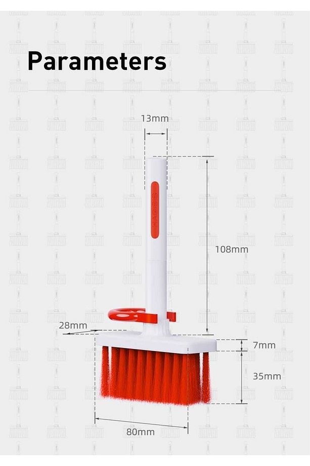 Çok Fonksiyonlu Bilgisayar Temizleme Fırçası Klavye Için Kablosuz Bluetooth Kulaklık Temizleme - 7