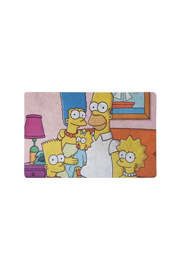 The Simpsons Themed Decorative Multi-Purpose Doorway Bathroom and Children's Room