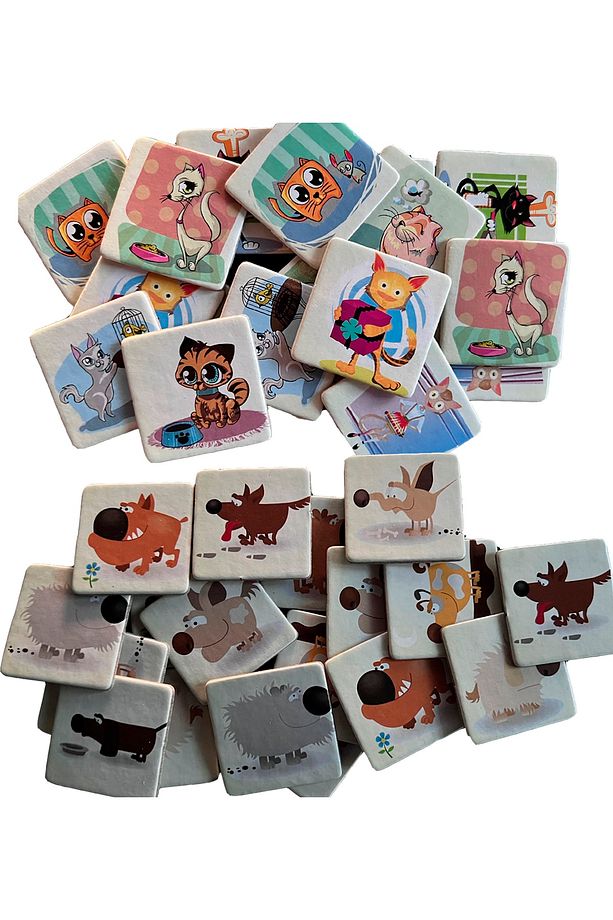 Matchingoo Eşleştirme Ve Hafiza Kartları : Kedicikler Ve Köpekcikler - 4