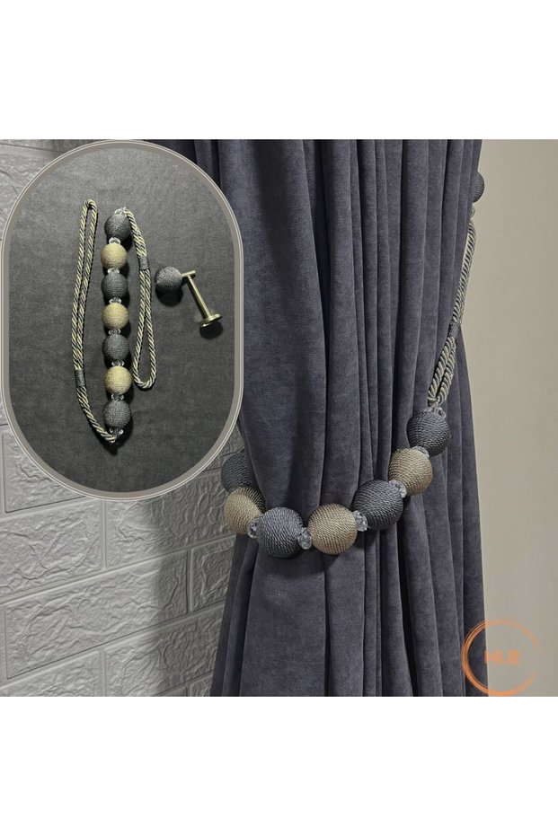 Background Curtain Side Tie Bracelet 7 Ball Model + Renso Set 1 Piece Bracelet 1 Piece Renso