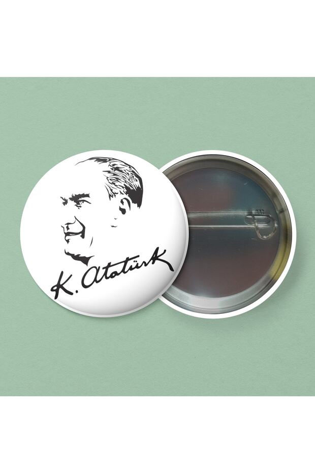 Buton Rozet Atatürk 10 Adet Z03rozet - 1