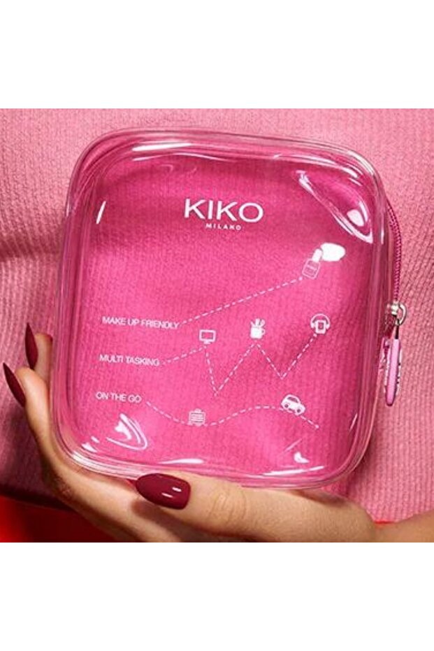 Mini Şeffaf Makyaj Çantası - 1