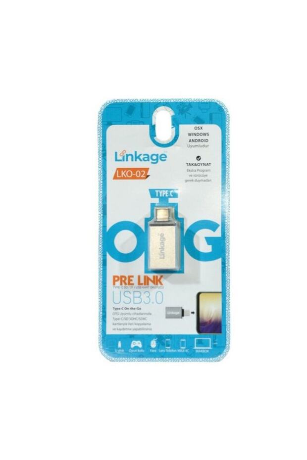 Lko-02 Usb Type-c To Usb 3.0 Otg Dönüştürücü - 1