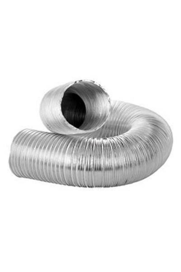 Aspiratör Borusu 3 metre Telli Kopmayan Davlumbaz Baca Flexible 127 mm - 1