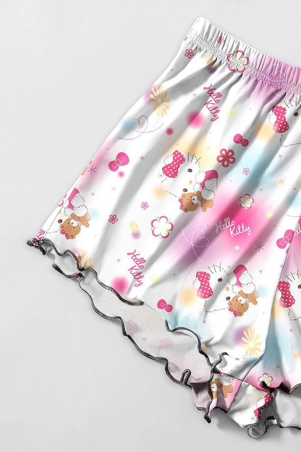Favela Hello Kitty Süpersoft Şort Takımı - 4