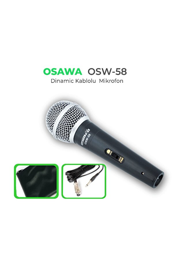 Osw–58 Dinamic Kablolu Mikrofon - 1