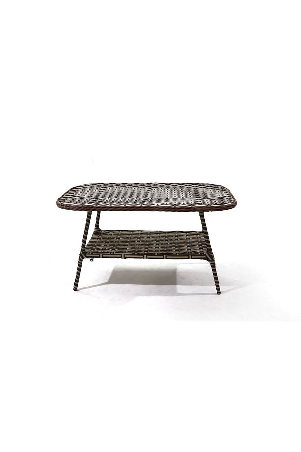 Monalin Mobilya Napoli 4 Kişilik Rattan El Örgüsü Bahçe & Balkon & Teras Oturma Grubu - 5