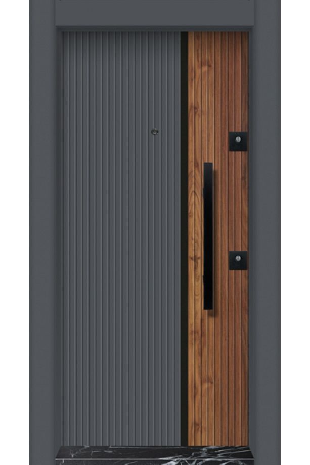 Daire Giriş Kapısı, Çelik Kapı, Mn-1040 A Sol - 1