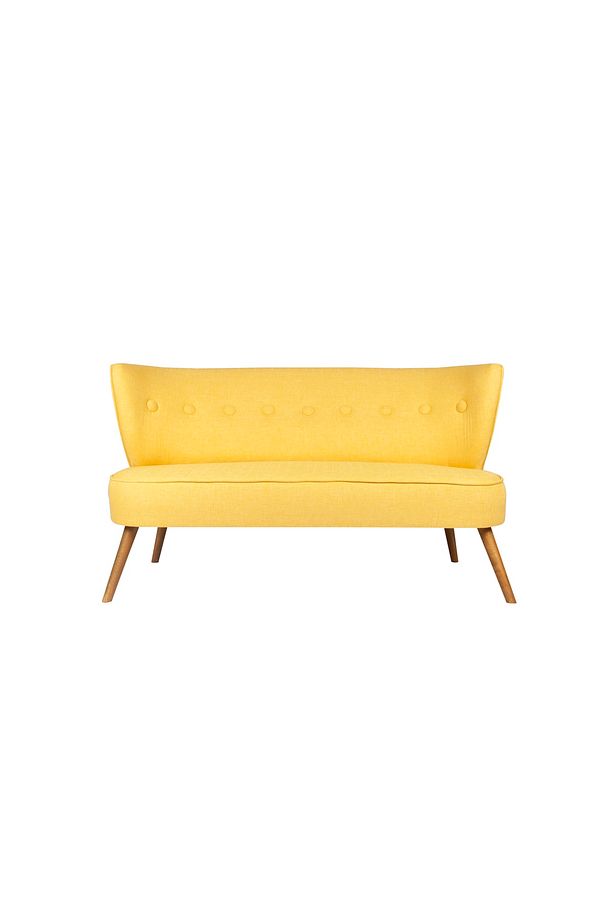 Bienville Loveseat İkili Kanape Sarı - 1