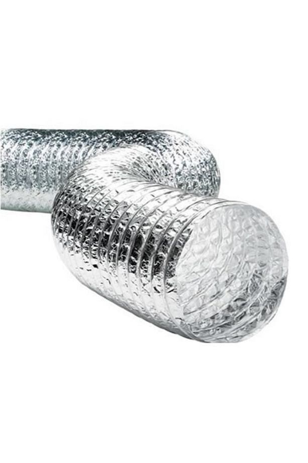 Aspiratör Borusu 3 metre Telli Kopmayan Davlumbaz Baca Flexible 127 mm - 3