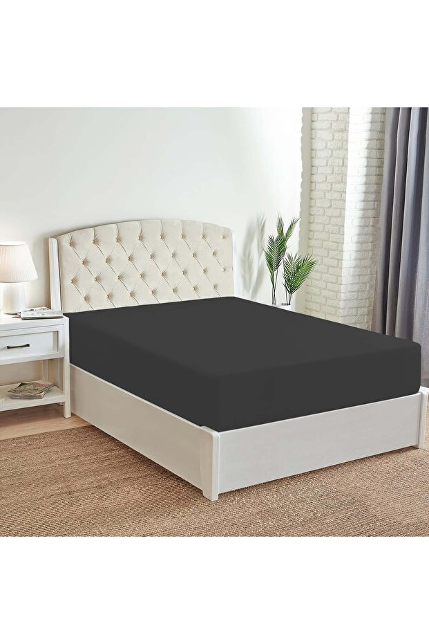 Ελαστικό σεντόνι Μαύρο - 1