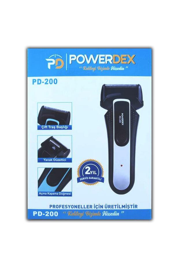 Traş Makinesi Powerdex Pd-200 Yanak Temizleme Makinesi - 3