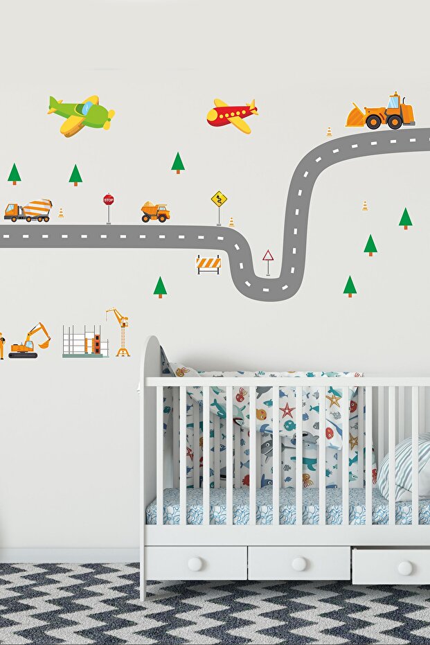 مجموعة ملصقات الحائط لتزيين غرفة الألعاب