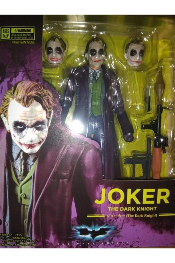 Kara Şövalye Heath Ledger Joker Figürü - 5