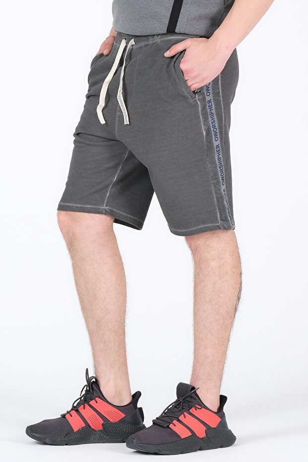 Erkek Yıkamalı Şort - 2