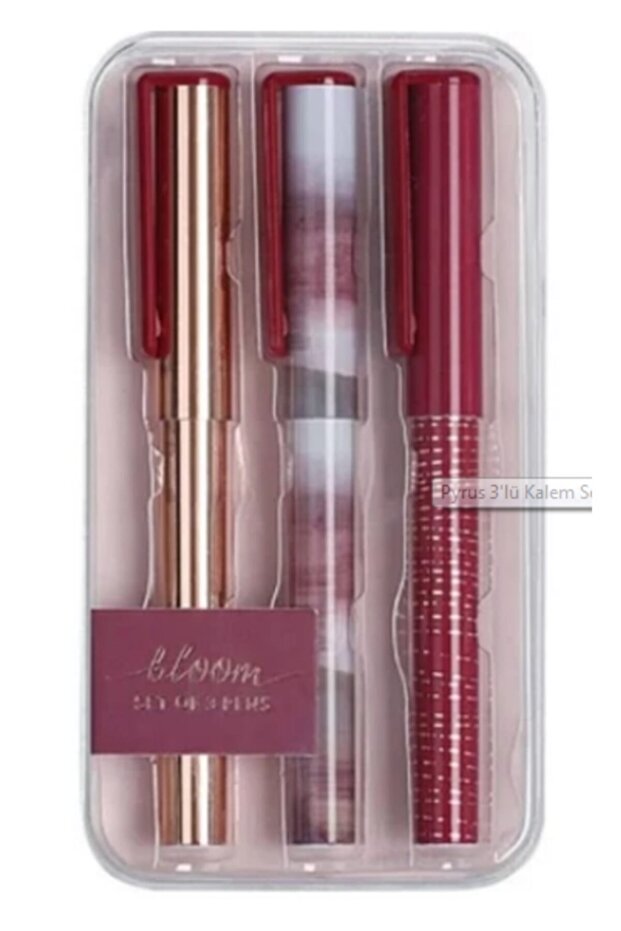 3'lü Kalem Seti Bloom Set - 1