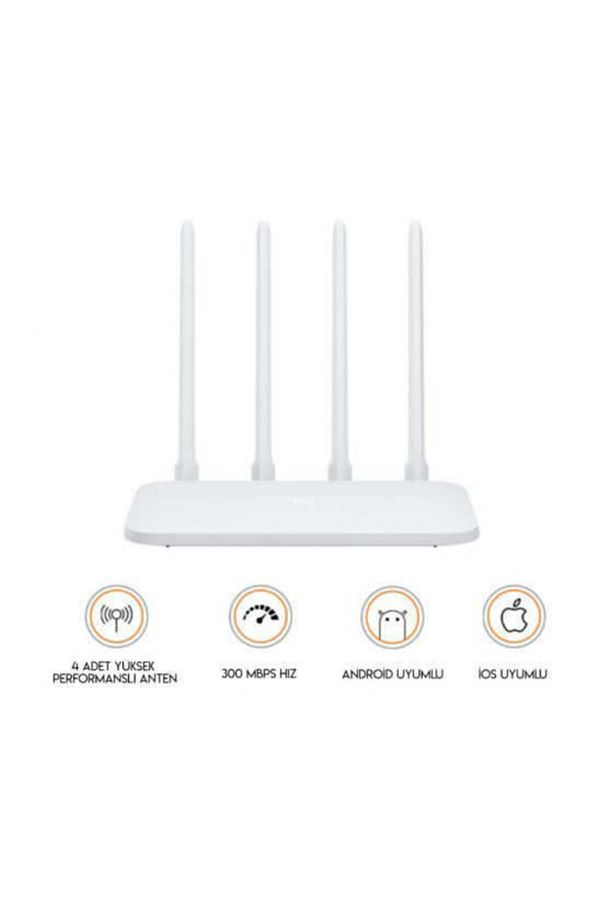 Mi Wifi Router 4c Router Sinyal Aktarıcı 4c R4cm Beyaz Modem Uyumlu - 7