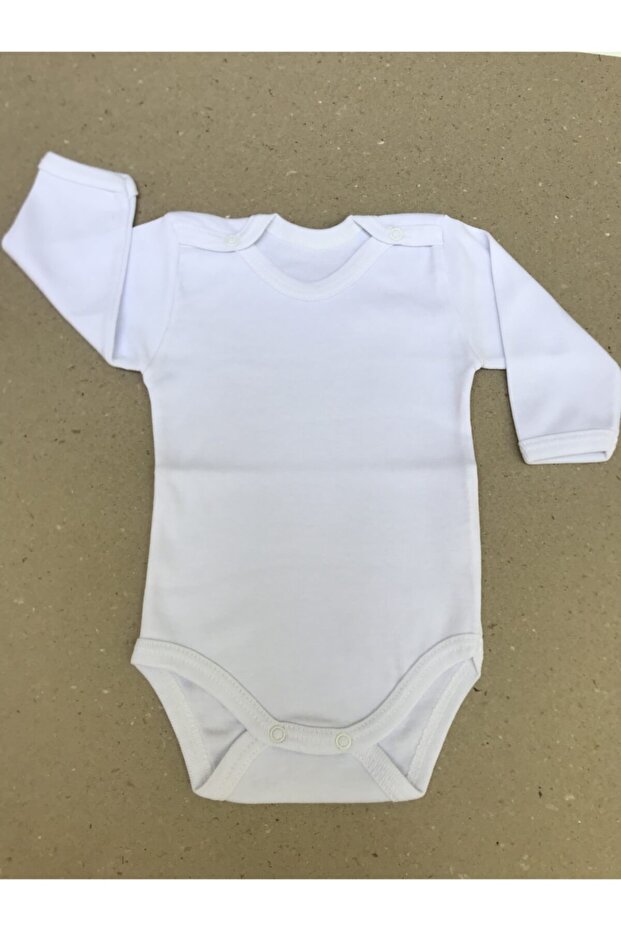 Çıtçıtlı Badi Uzun Kol (5 Li Paket) - 3