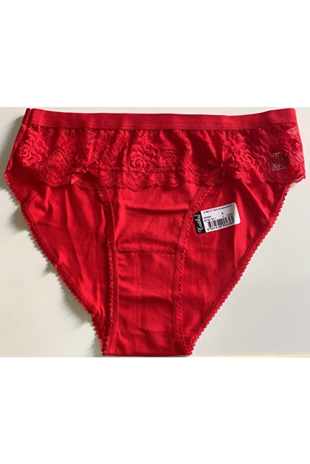 Meri Shop Red Women's 100% Cotton Bikini