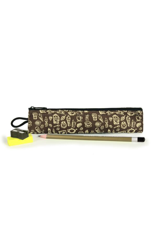 100% Woven Fabric Small Pen Holder - Pencil Case (4cm X 19 Cm)