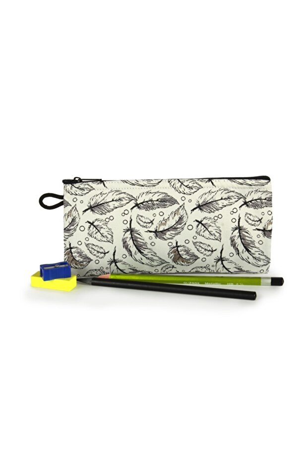 100% Woven Fabric Pen Holder - Pencil Case (9cm X 18,5cm)