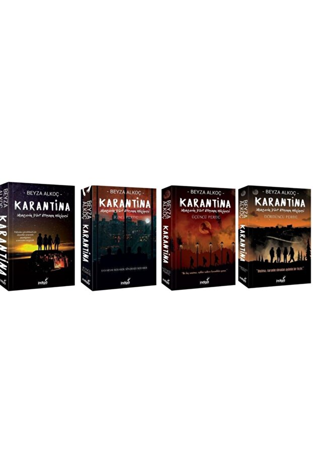 Karantina 1 / 2 / 3 / 4 (4 Kitap Set)